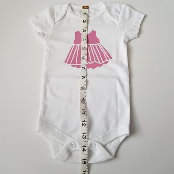 Little Dress Print Bodysuit - Picture 7 of 8